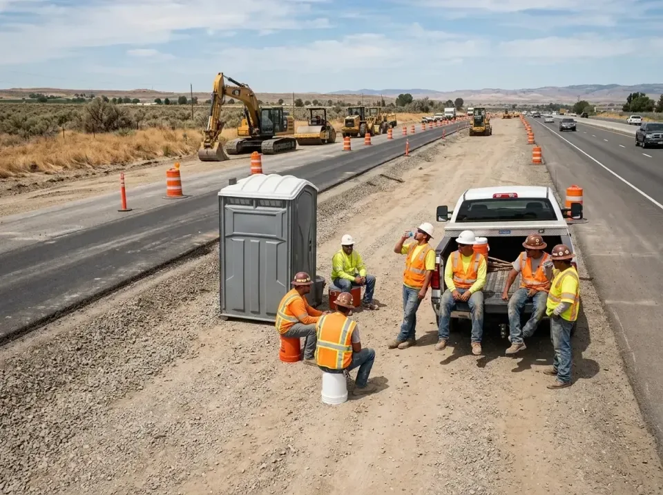 highway-road-construction-crew-007 — frequently asked questions, Porta Potty and Restroom Rentals in Maunawili, HI